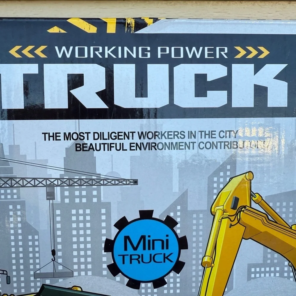 Working Power Construction Truck Set -BRAND NEW Heavy Equipment Mini Trucks